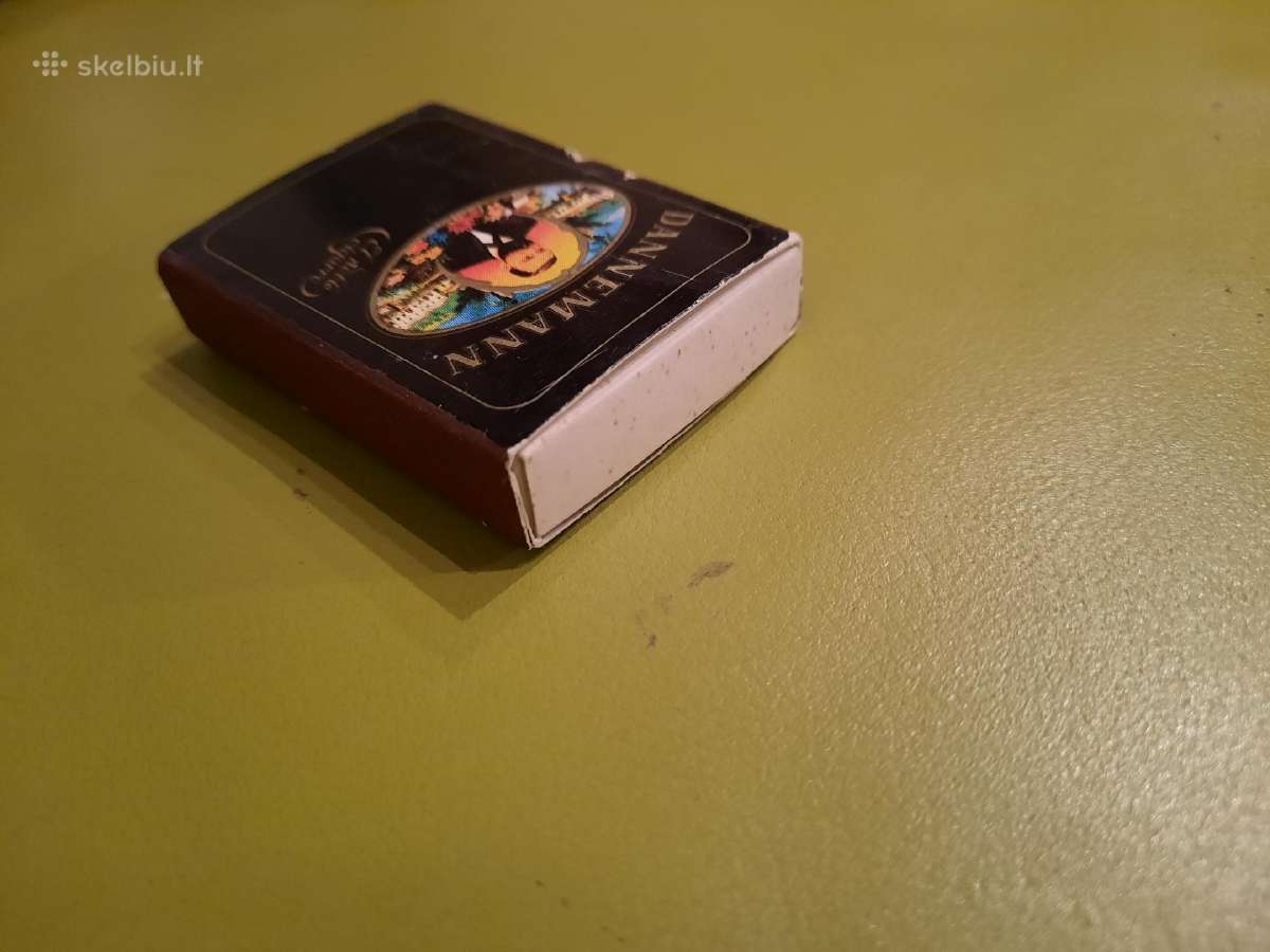 Kolekcinė degtukų dėžutė „dannemann“, retro (5) - nuotraukos Nr. 7