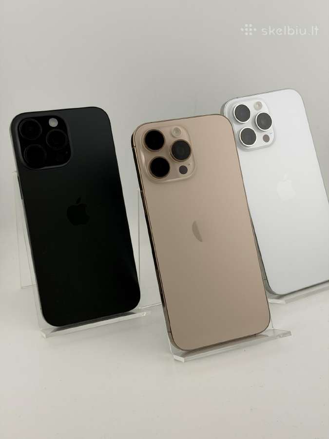 -iPhone 16 pro max 256gb/512gb -kaip nauji- - nuotraukos Nr. 4