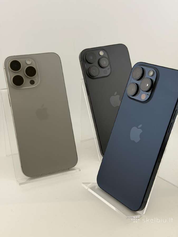 -iPhone 15 pro Max 256gb/512gb-kaip nauji- - nuotraukos Nr. 4