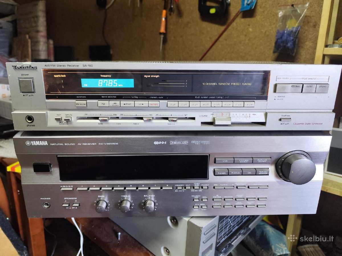 Garso stiprintuvas recieveris Technics Sa-180