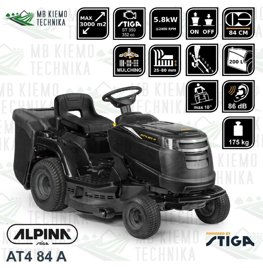 Alpina vejos traktoriukai - nuotraukos Nr. 4