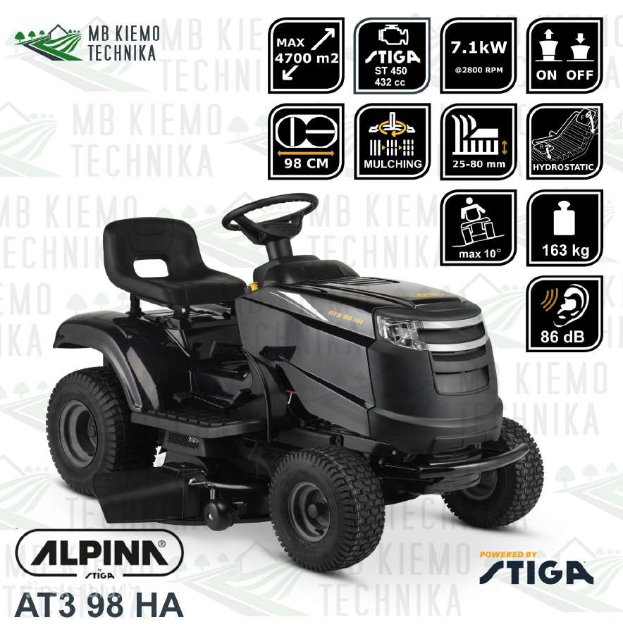 Alpina vejos traktoriukai - nuotraukos Nr. 5