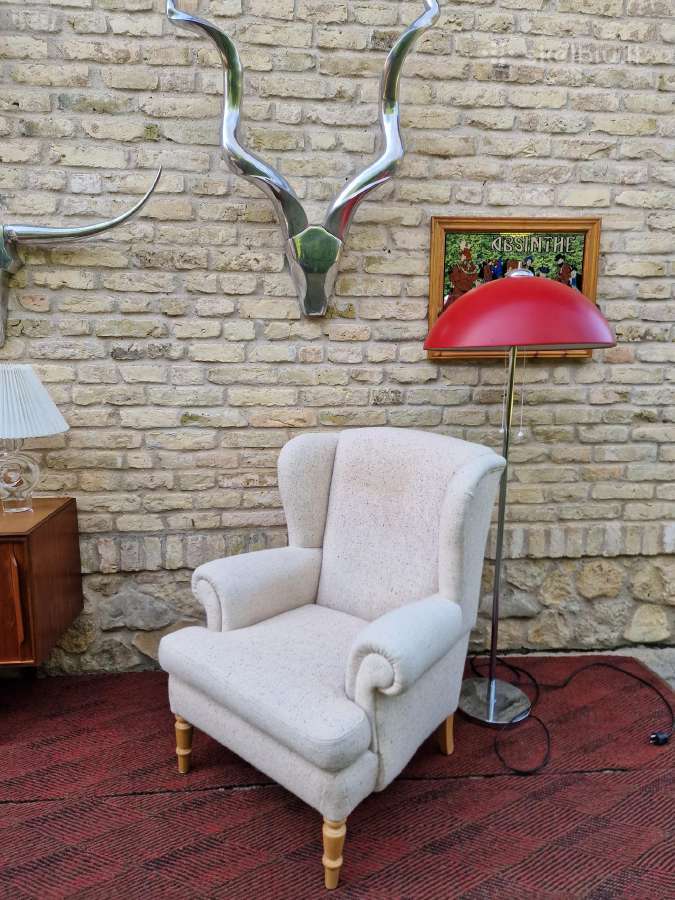 Vintažinis klasikinis poilsio fotelis - nuotraukos Nr. 7