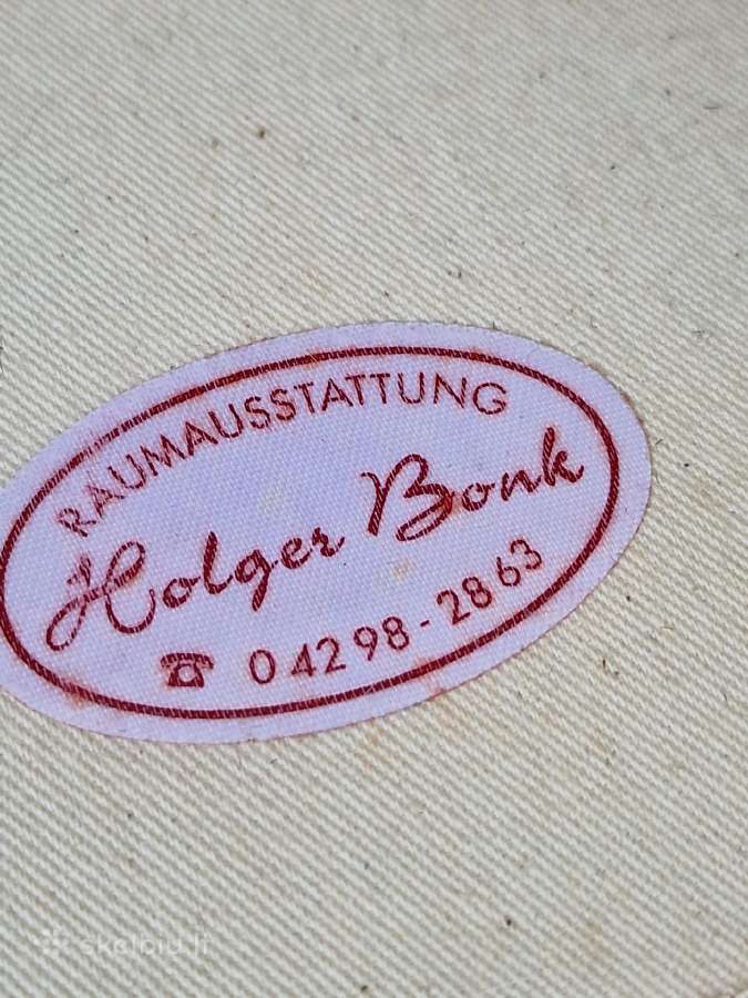Vintažinis klasikinis poilsio fotelis - nuotraukos Nr. 13