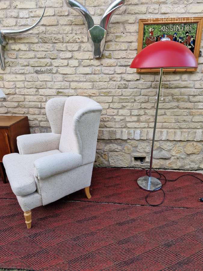 Vintažinis klasikinis poilsio fotelis - nuotraukos Nr. 28