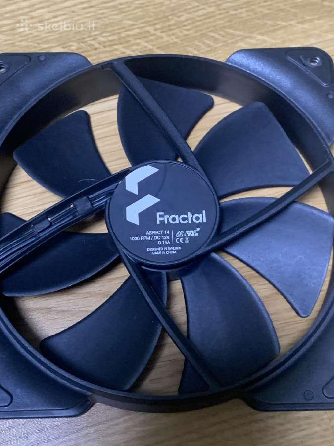 Fractal design 140mm x2 - nuotraukos Nr. 3