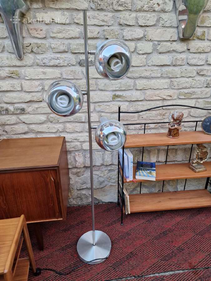Vintažinis mid century Space age st.toršeras - nuotraukos Nr. 4