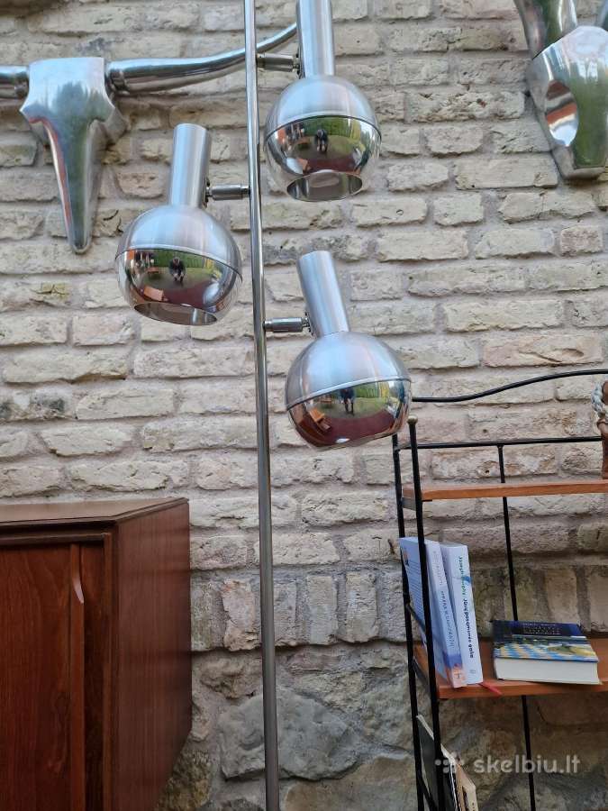 Vintažinis mid century Space age st.toršeras - nuotraukos Nr. 7