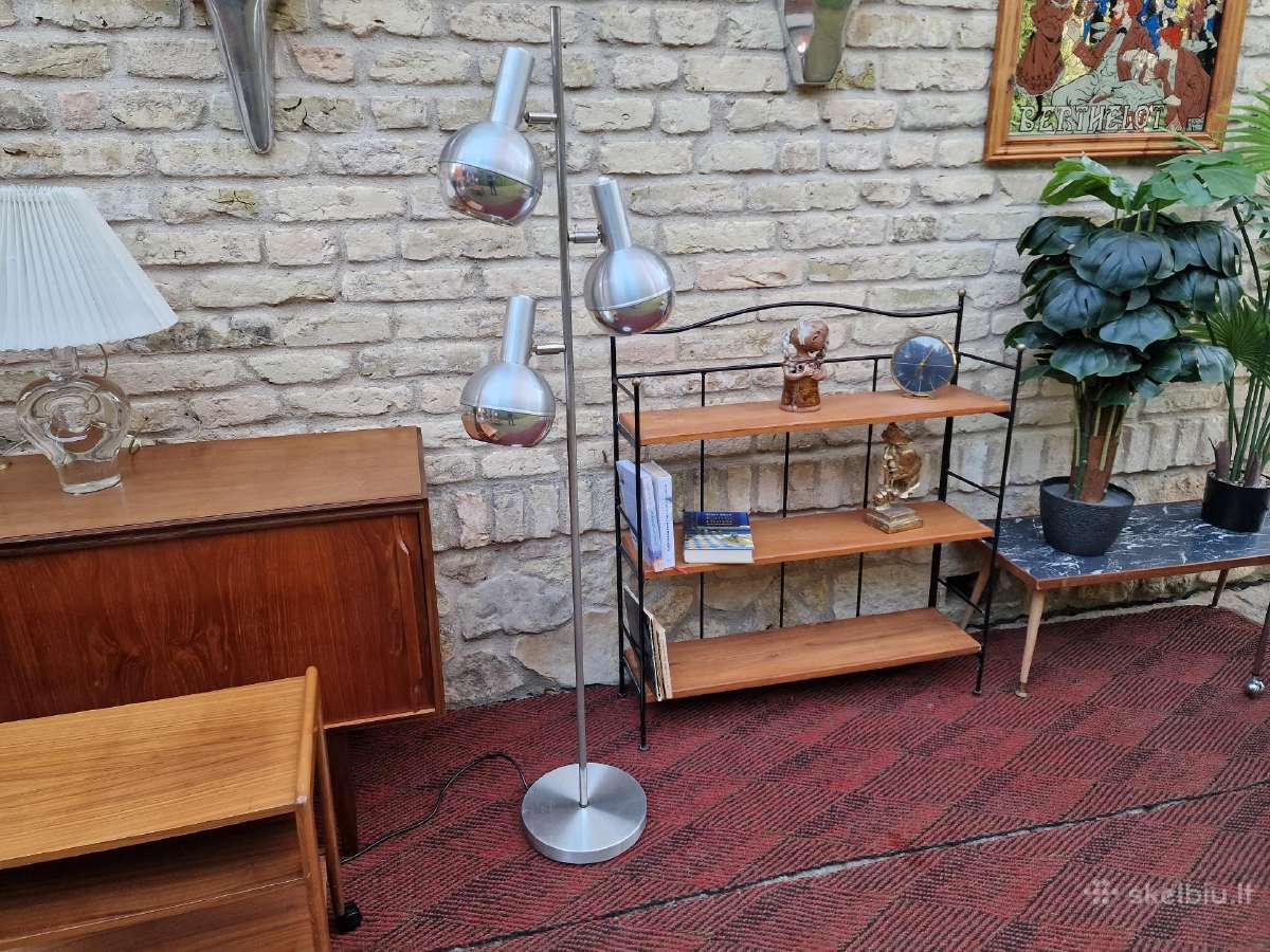 Vintažinis mid century Space age st.toršeras - nuotraukos Nr. 27