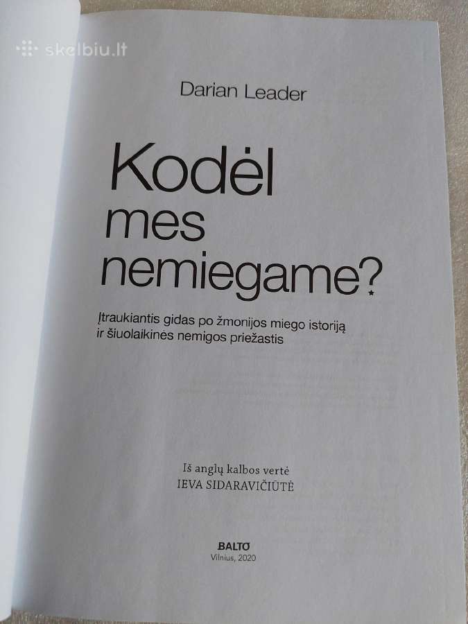 Kodėl mes nemiegame? - nuotraukos Nr. 2