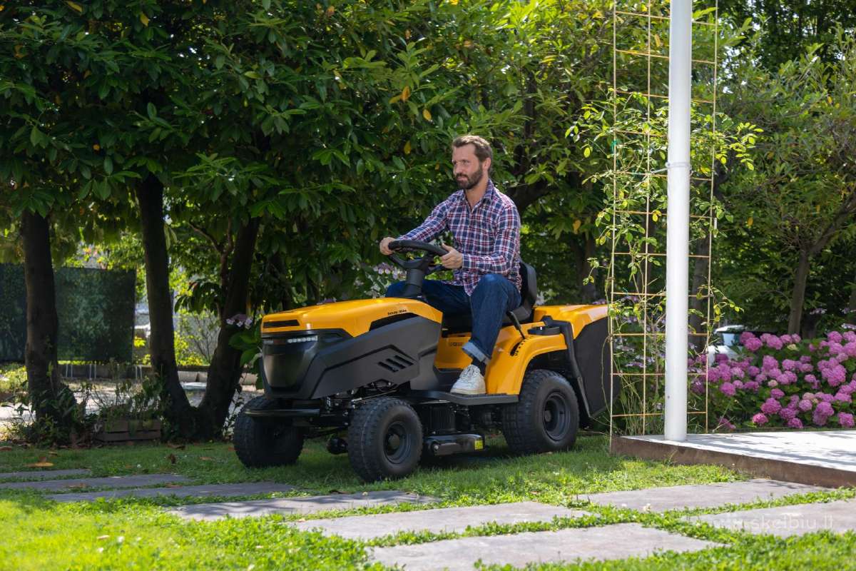 Elektriniai Stiga e-power Traktoriukai - nuotraukos Nr. 16