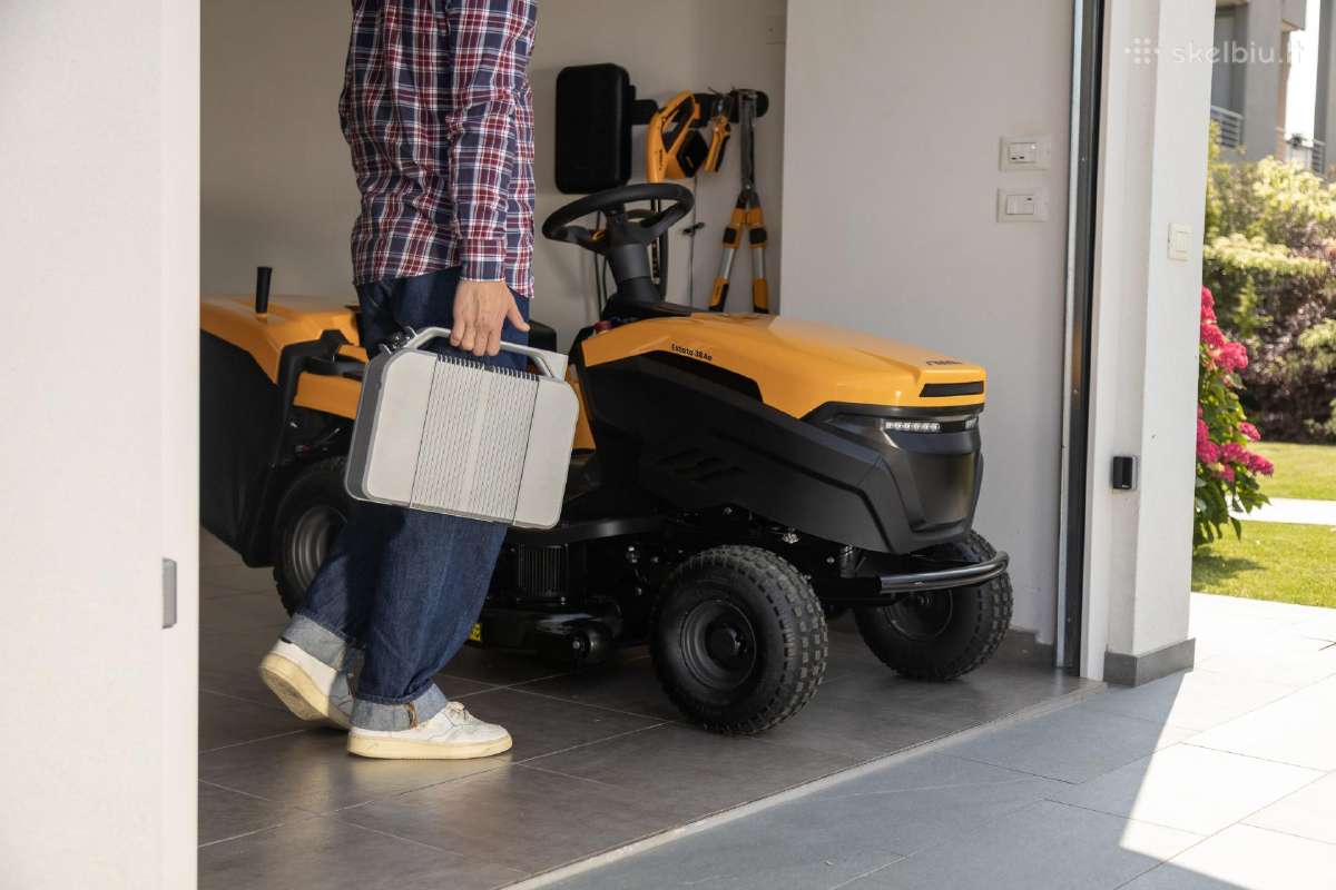 Elektriniai Stiga e-power Traktoriukai - nuotraukos Nr. 19