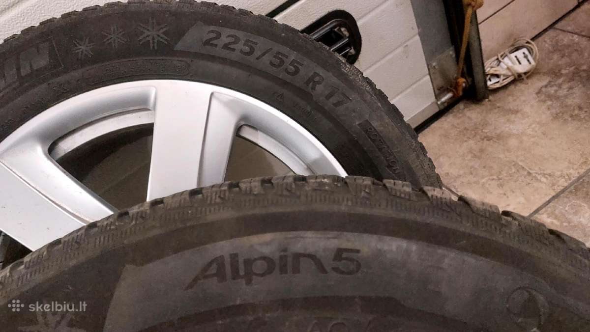 R17 225x55 Michelin Alpine M+s - nuotraukos Nr. 5