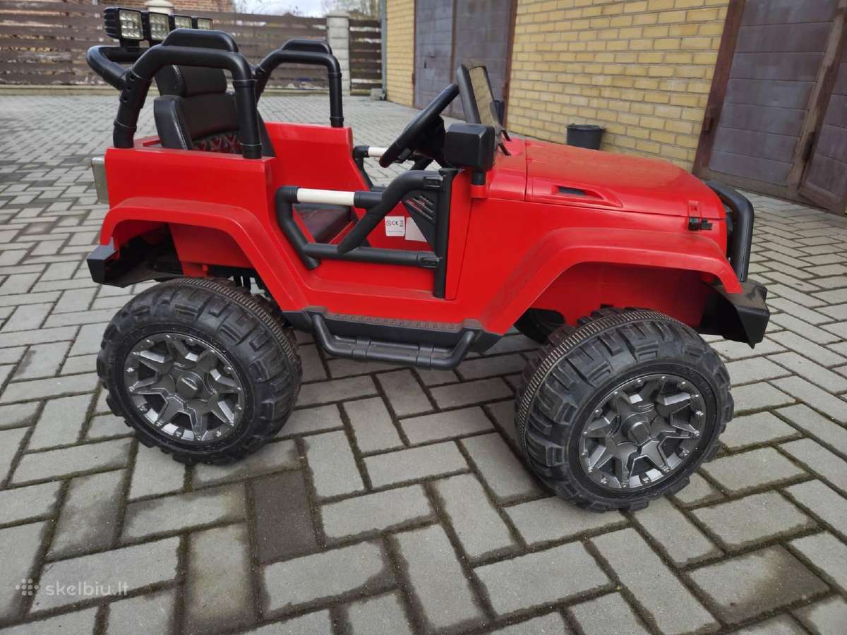 Elektromobilis vaikui Wrangler mašina - nuotraukos Nr. 2
