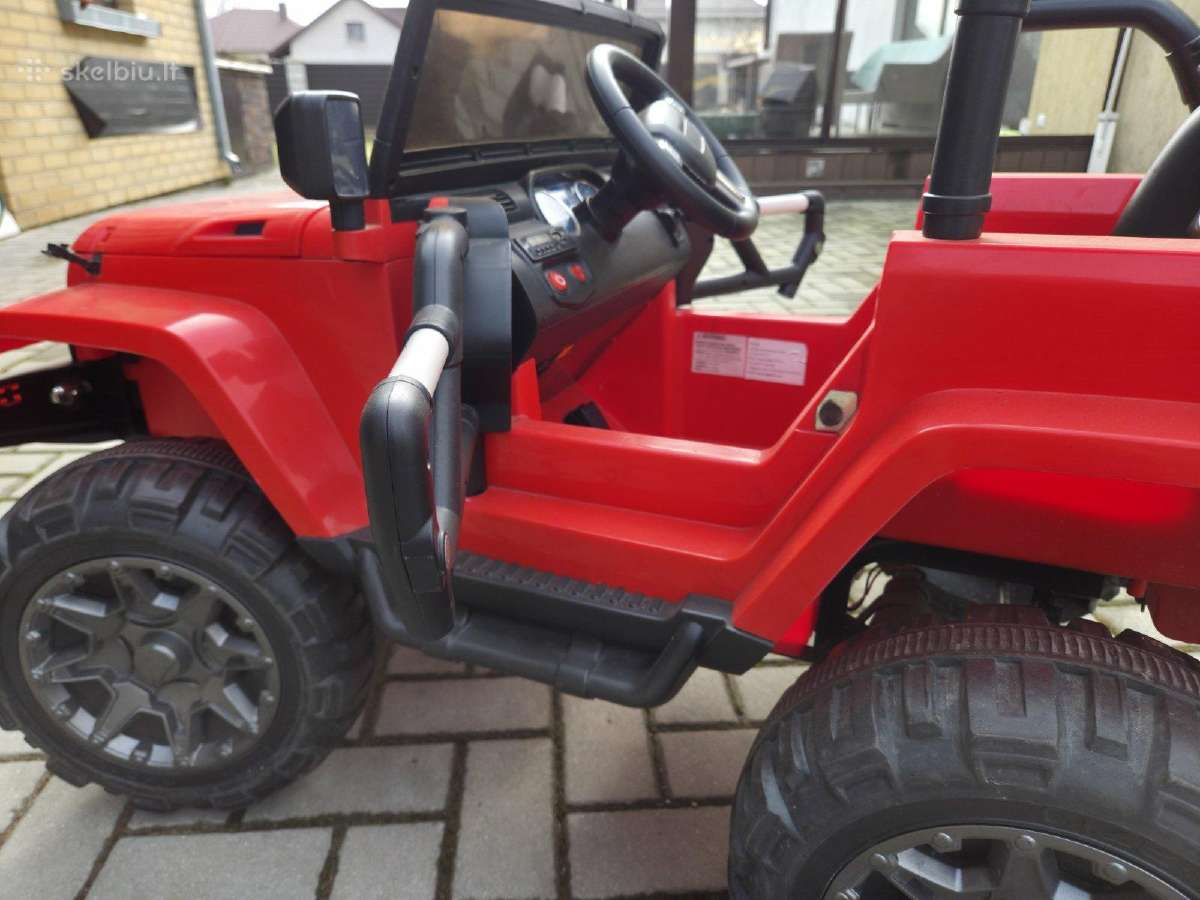 Elektromobilis vaikui Wrangler mašina - nuotraukos Nr. 4