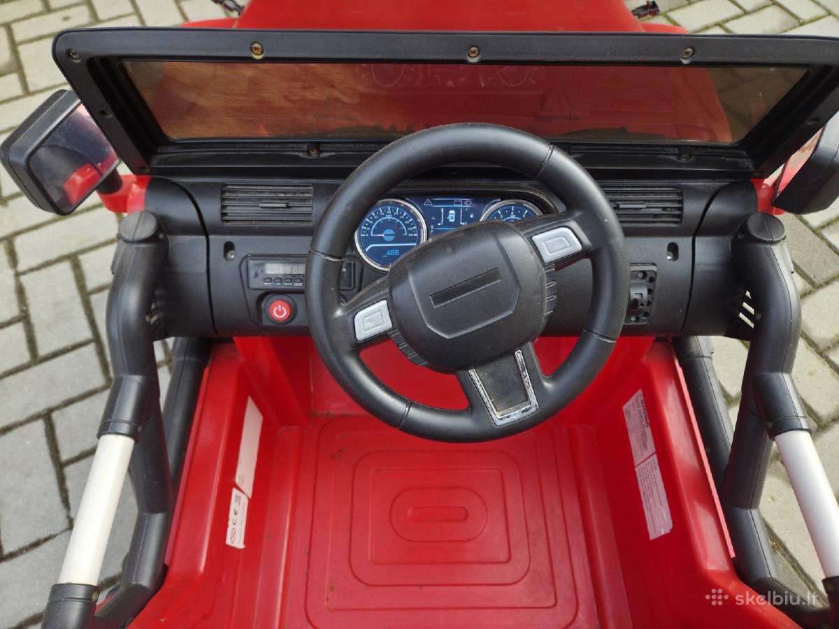 Elektromobilis vaikui Wrangler mašina - nuotraukos Nr. 6