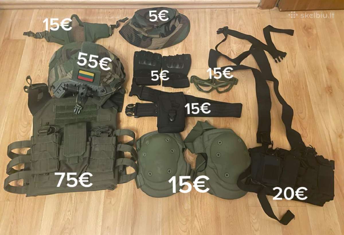Parduodama visiškai nauja airsoft ekipuote - nuotraukos Nr. 2