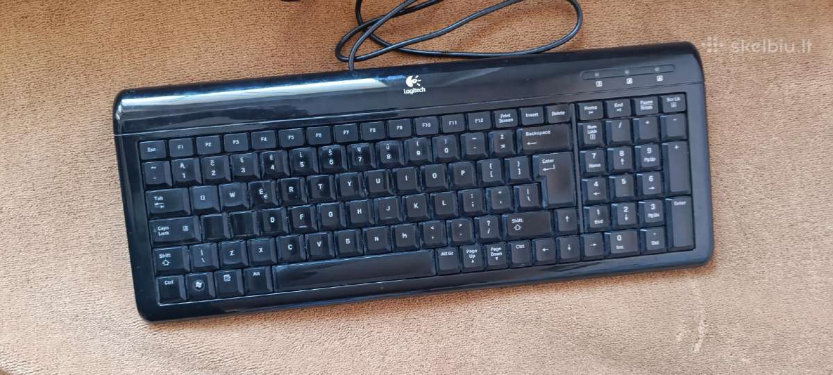 Logitech ultra flat klaviatura Y BP 62 - nuotraukos Nr. 2