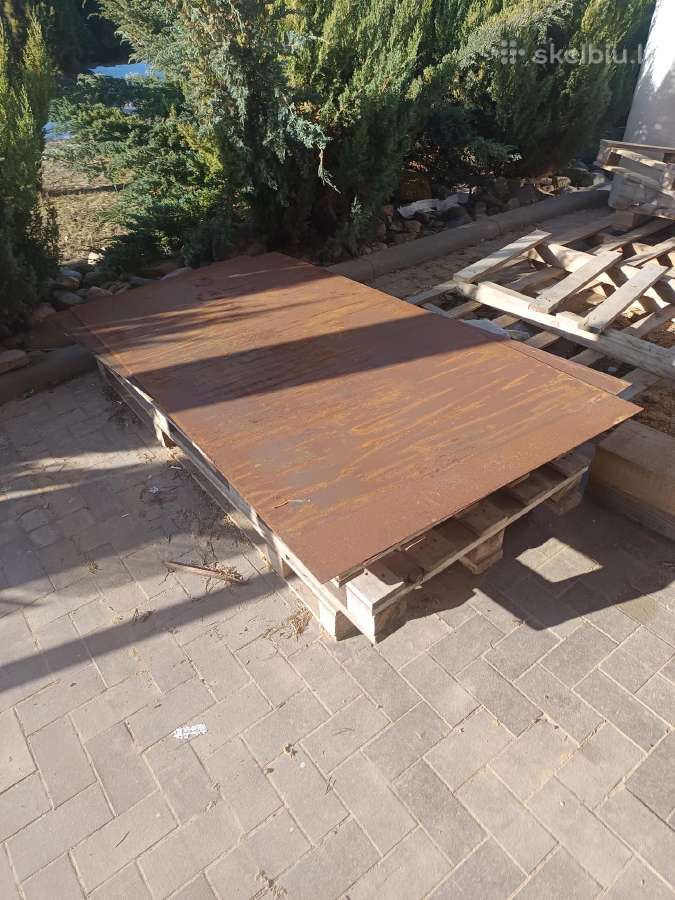 Parduodi metalo lakštai, skardos