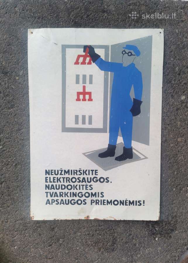 Įspėjamieji plakatai - nuotraukos Nr. 6