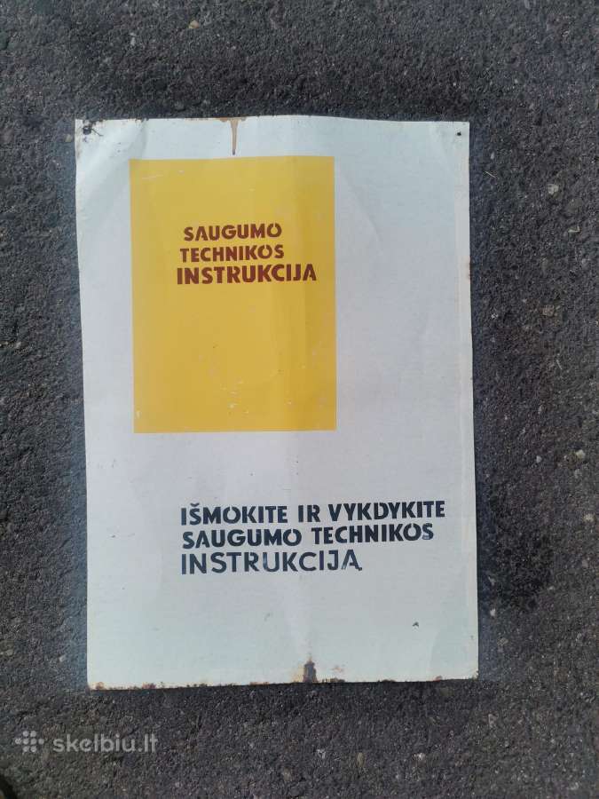Įspėjamieji plakatai - nuotraukos Nr. 7