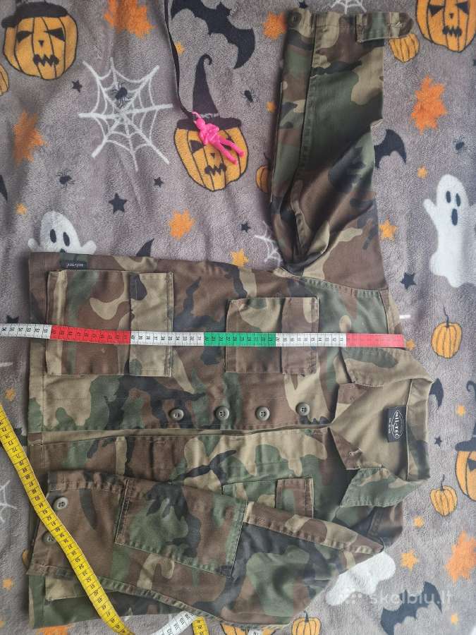 Vaikiškas kamufliažinis švarkas Bdu woodland