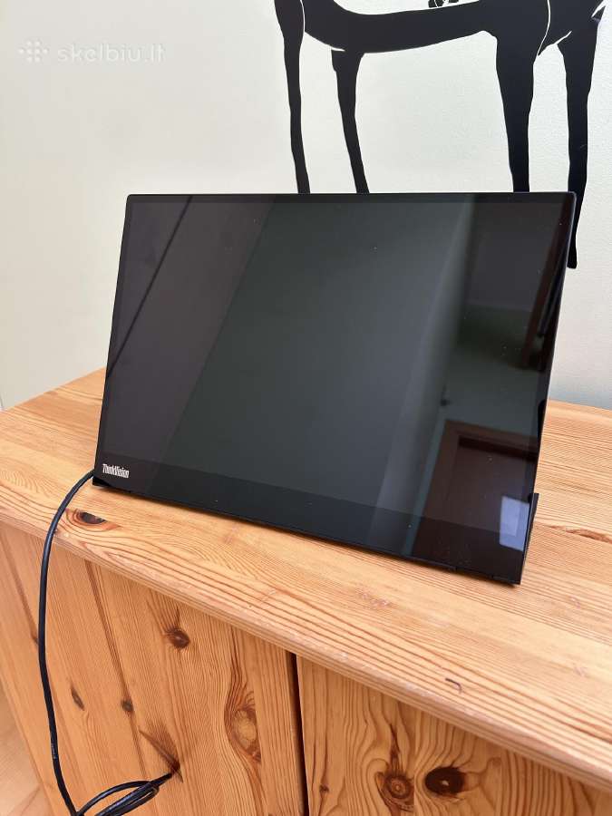 Thinkvision touchscreen, nešiojamas monitorius
