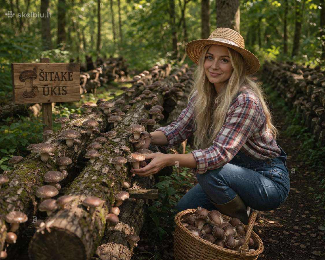 Sertifikuotos Shiitake grybų kapsulės Olandija - nuotraukos Nr. 6