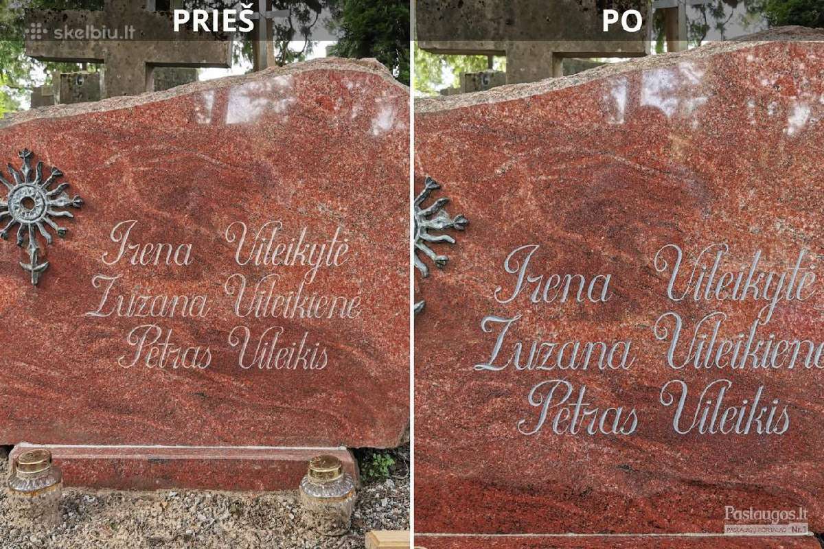 Raidžių kalimas / Kalu raides kapinėse - nuotraukos Nr. 2