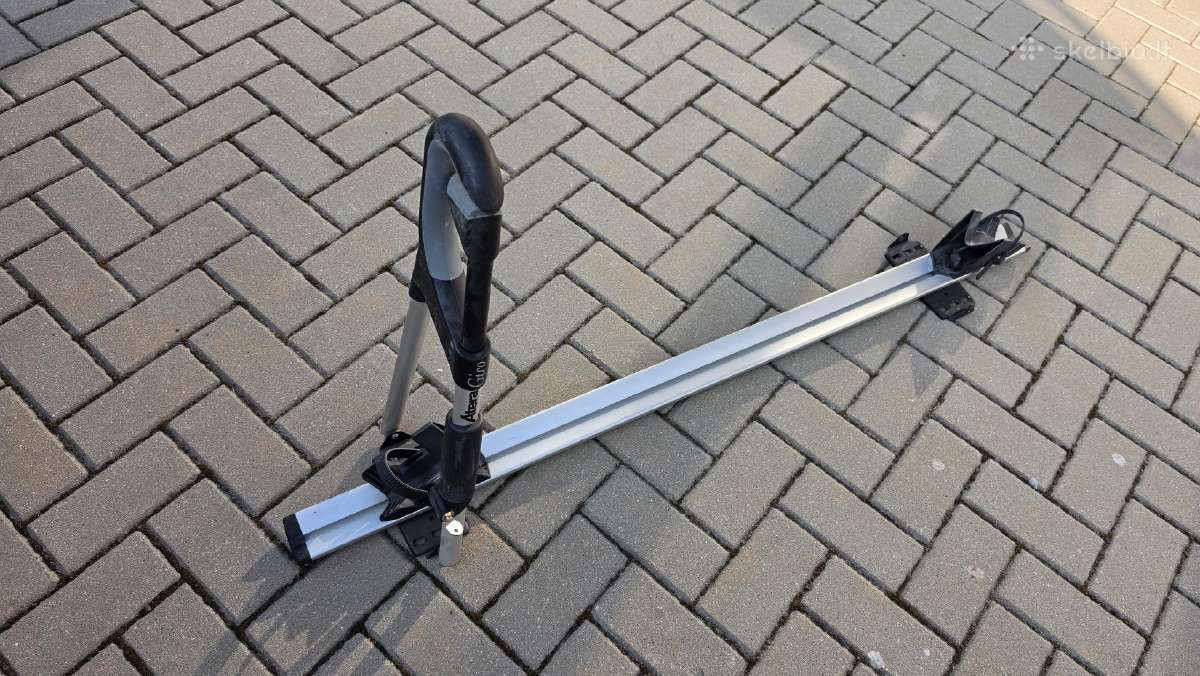 Thule skersiniai ir Atera Giro dviračių laikiklis