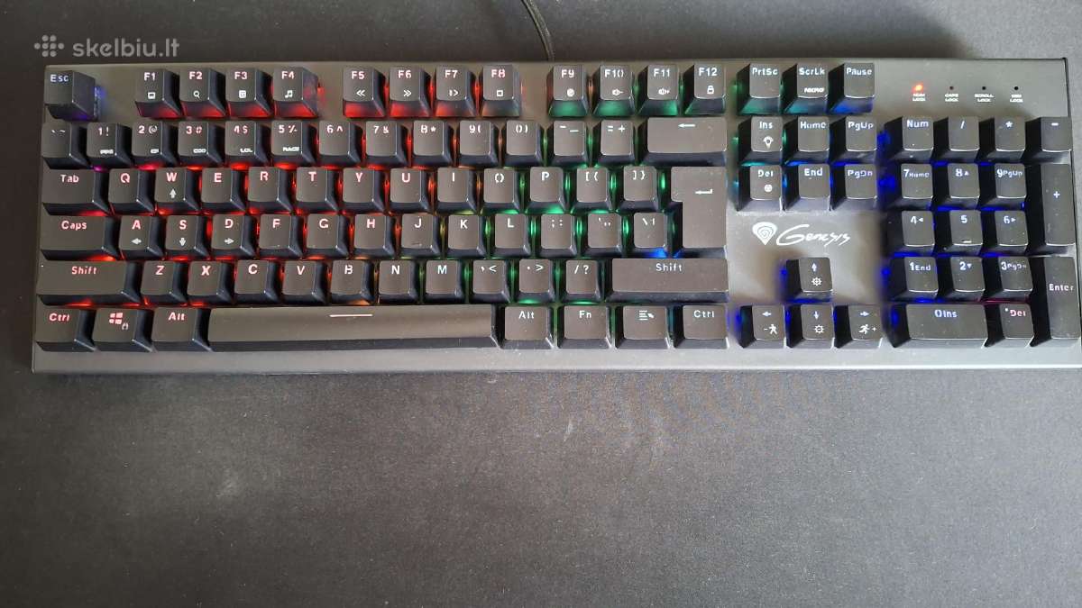Genesis Thor 300 Rgb Žaidimų Klaviatūra - nuotraukos Nr. 4
