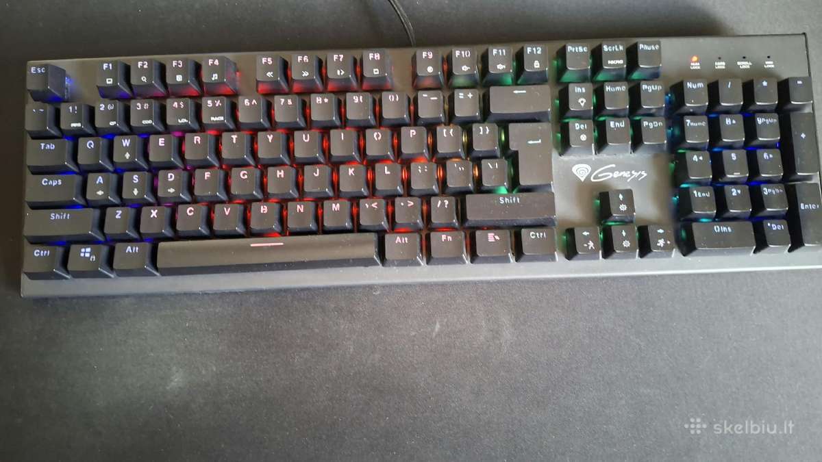 Genesis Thor 300 Rgb Žaidimų Klaviatūra - nuotraukos Nr. 5