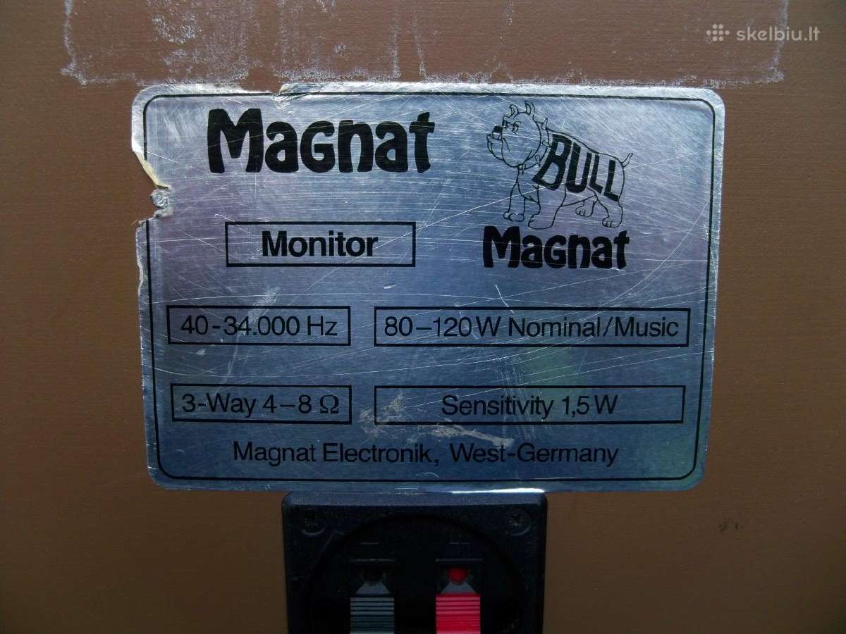 Magnat monitor. Art 145 020,25. Braun L530. L630. - nuotraukos Nr. 9