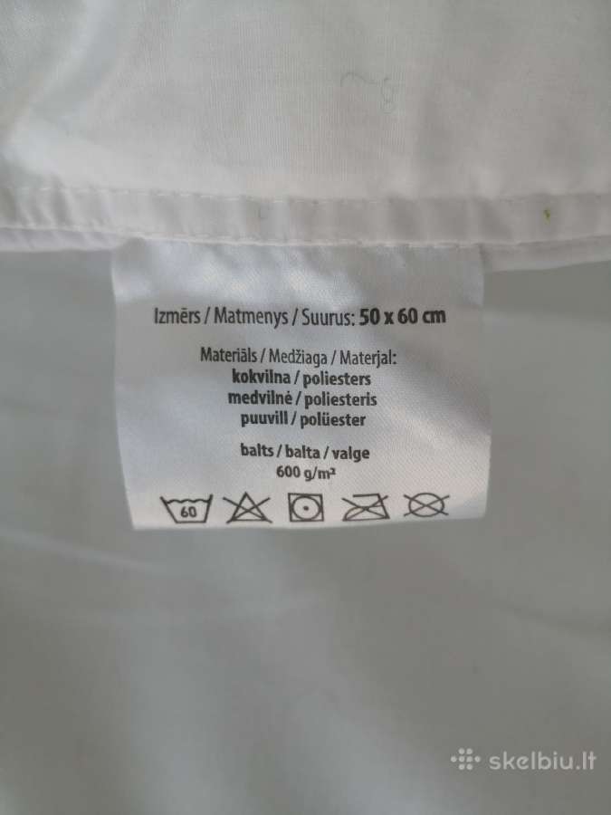 Pagalvė su lininiu užvalkalu - nuotraukos Nr. 3