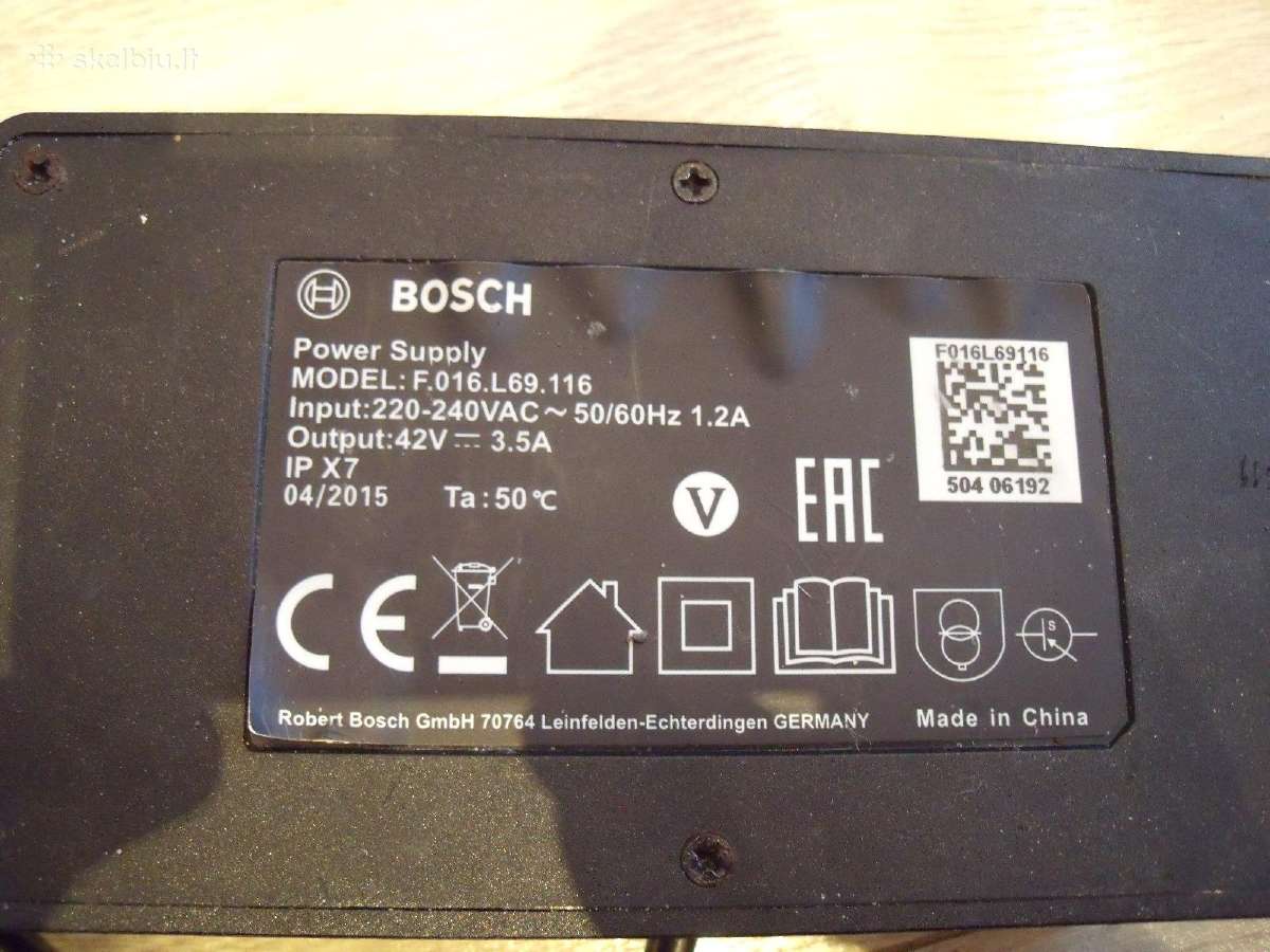 Bosch F.016.l69.116 42v 3,5 a - nuotraukos Nr. 2