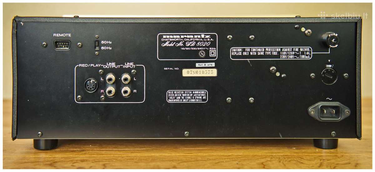 Marantz Sd 8020 Marantz Pm-750 Dc - nuotraukos Nr. 9