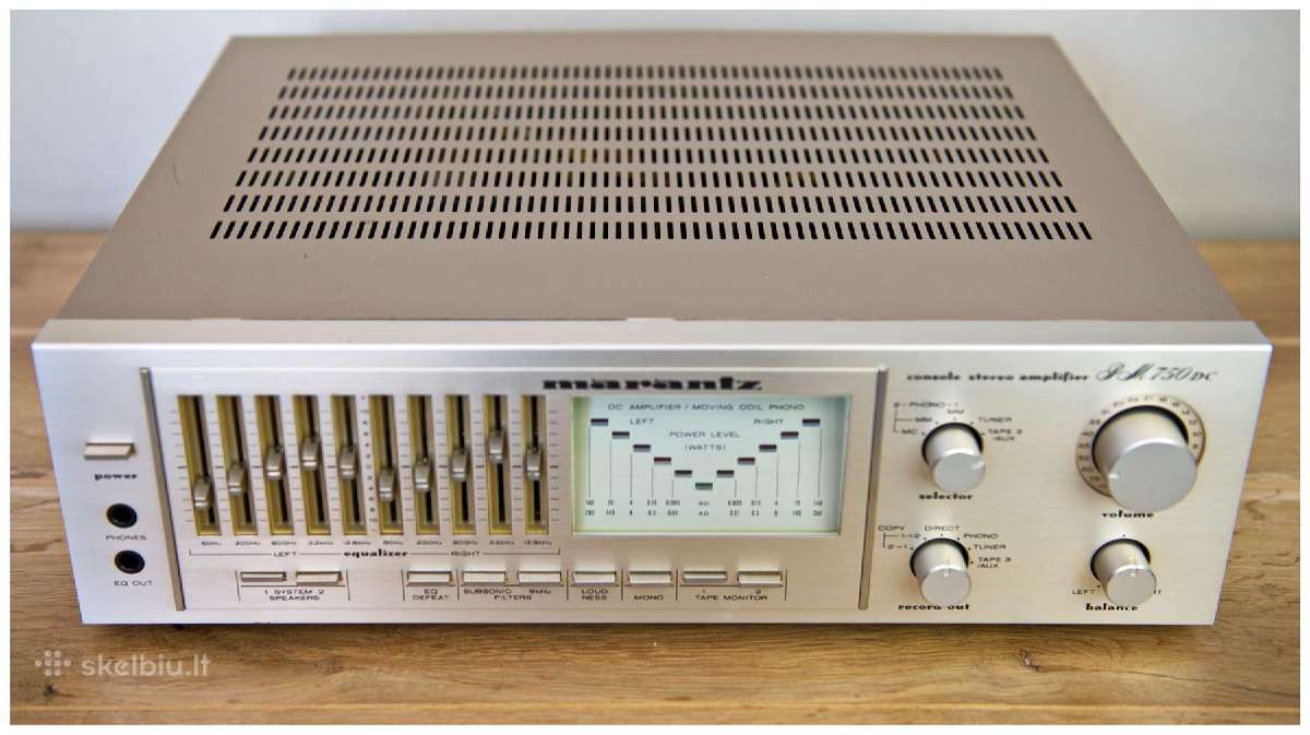 Marantz Sd 8020 Marantz Pm-750 Dc - nuotraukos Nr. 11