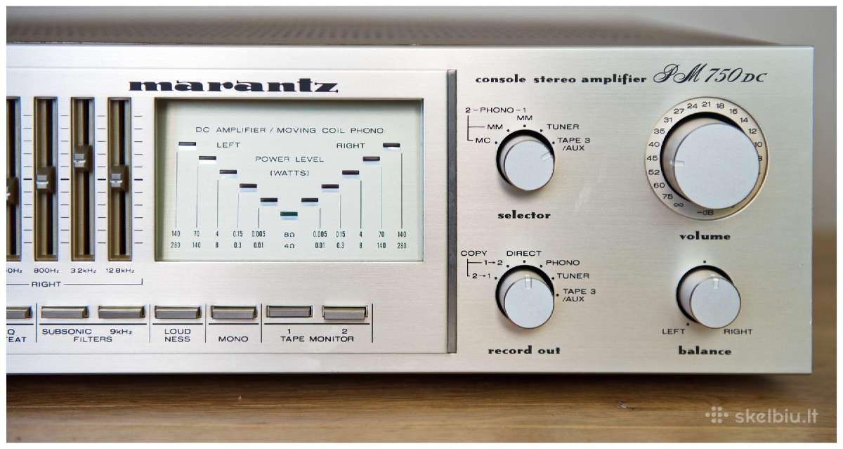 Marantz Sd 8020 Marantz Pm-750 Dc - nuotraukos Nr. 13