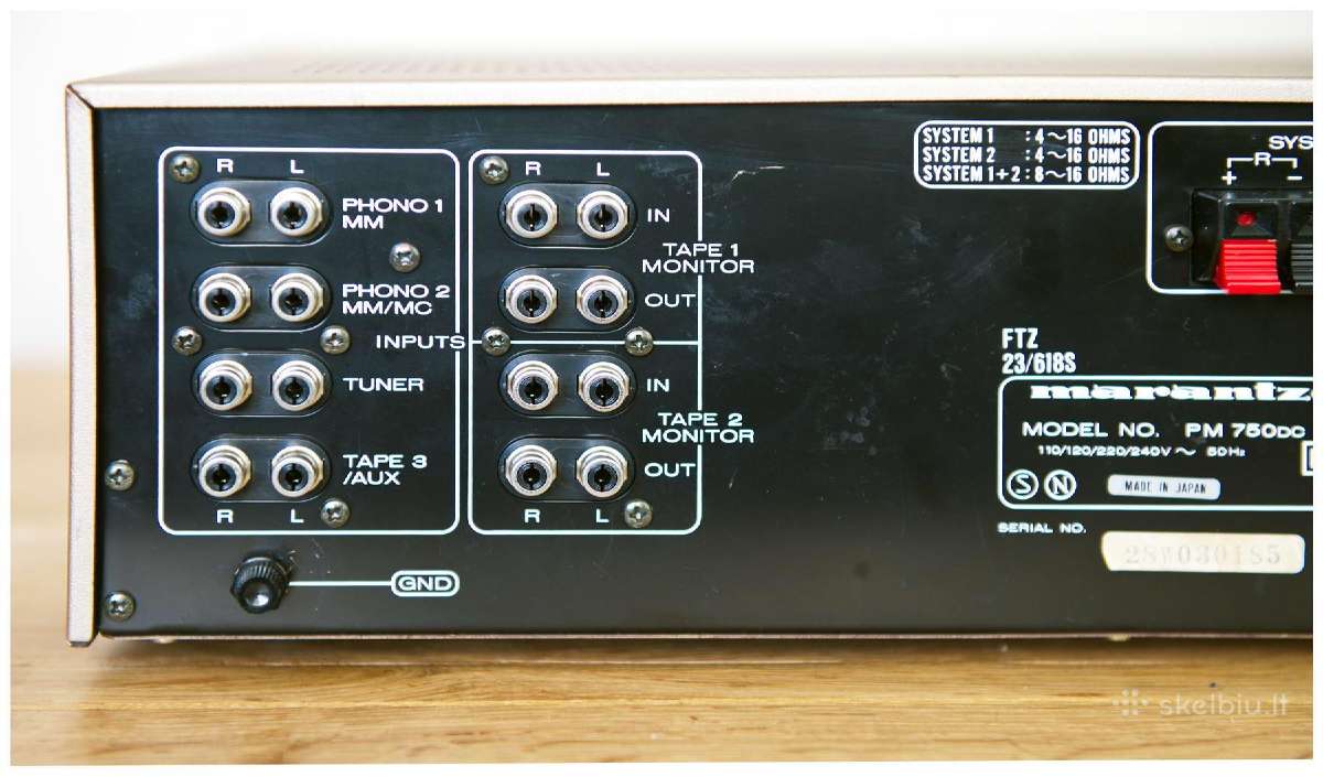 Marantz Sd 8020 Marantz Pm-750 Dc - nuotraukos Nr. 17