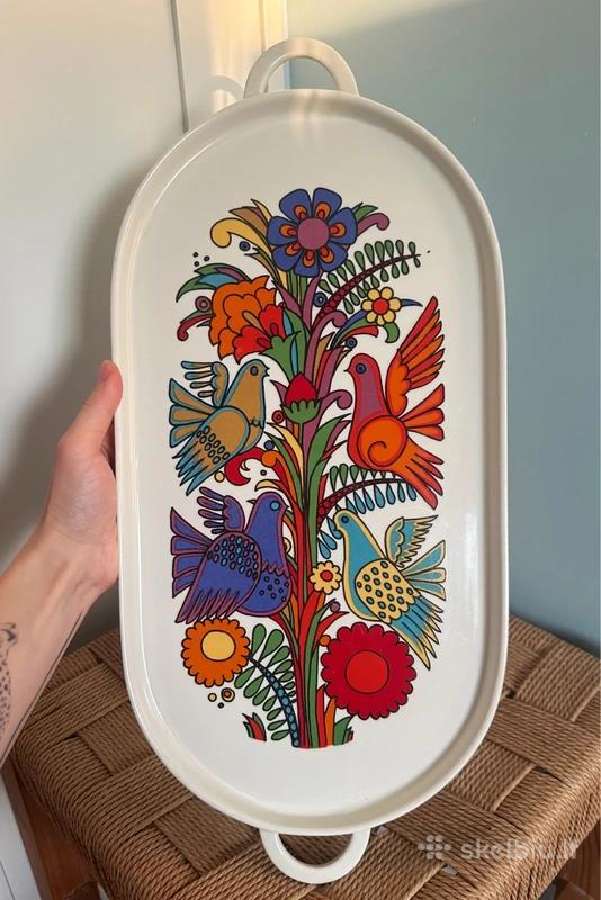 Vintažinė Villeroy & Boch serviravimo lėkštė - nuotraukos Nr. 2