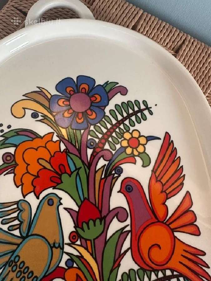 Vintažinė Villeroy & Boch serviravimo lėkštė - nuotraukos Nr. 4