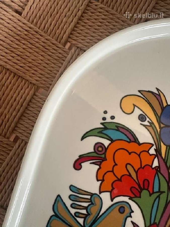 Vintažinė Villeroy & Boch serviravimo lėkštė - nuotraukos Nr. 6