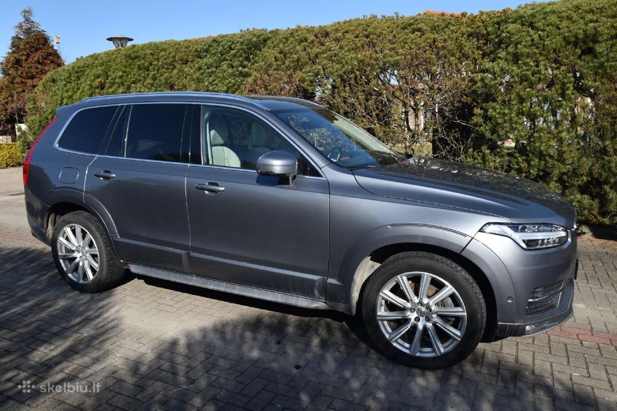 Volvo Xc90 T Inscription2016 spec. komplektacijos