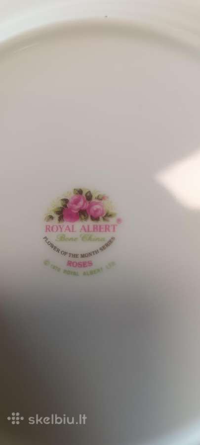 Royal Albert "Flower off the month" komplektai - nuotraukos Nr. 15