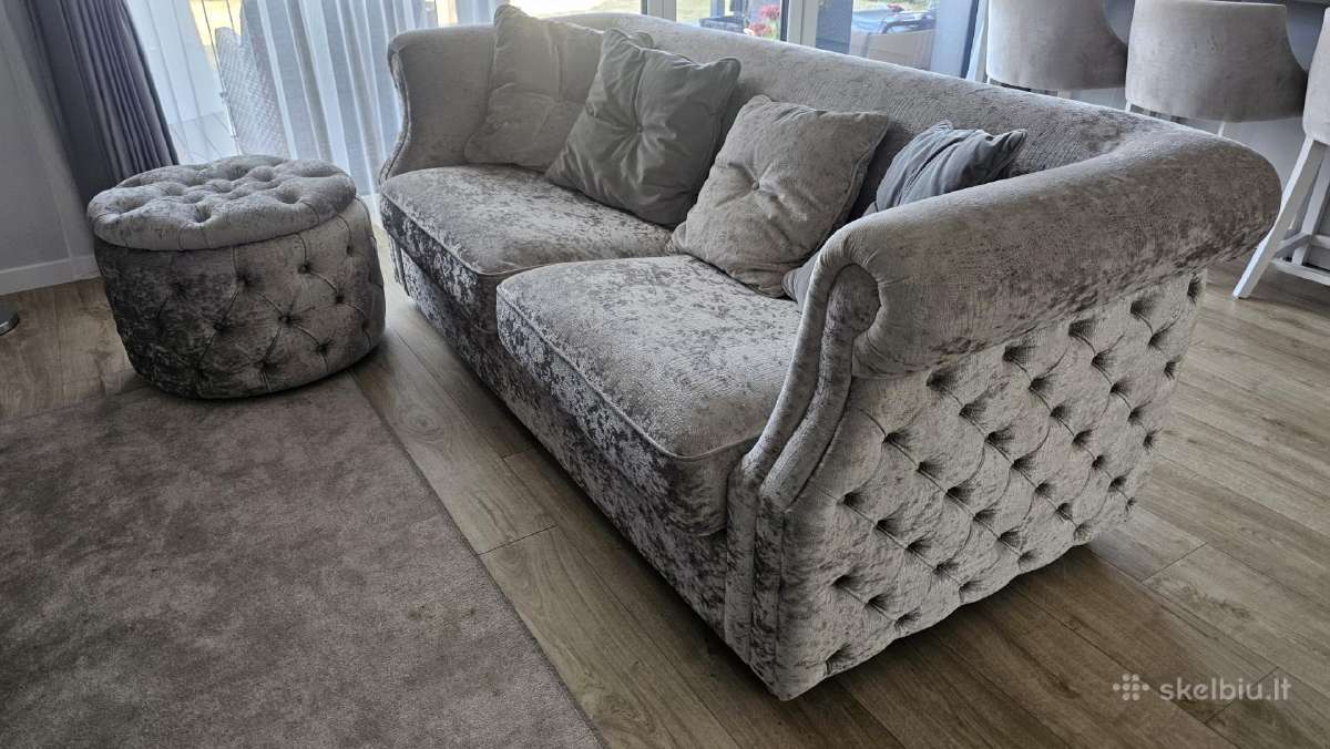 Sofa su miegama funkcija, atvežimas Vilniuje