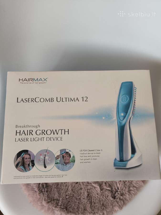 Hairmax Lasercomb Ultima 12 lazerinės šukos - nuotraukos Nr. 4