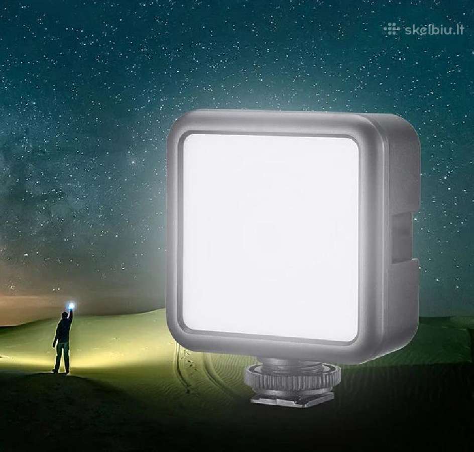LED apšvietimas vlogams, reels ir fotografijai - nuotraukos Nr. 3