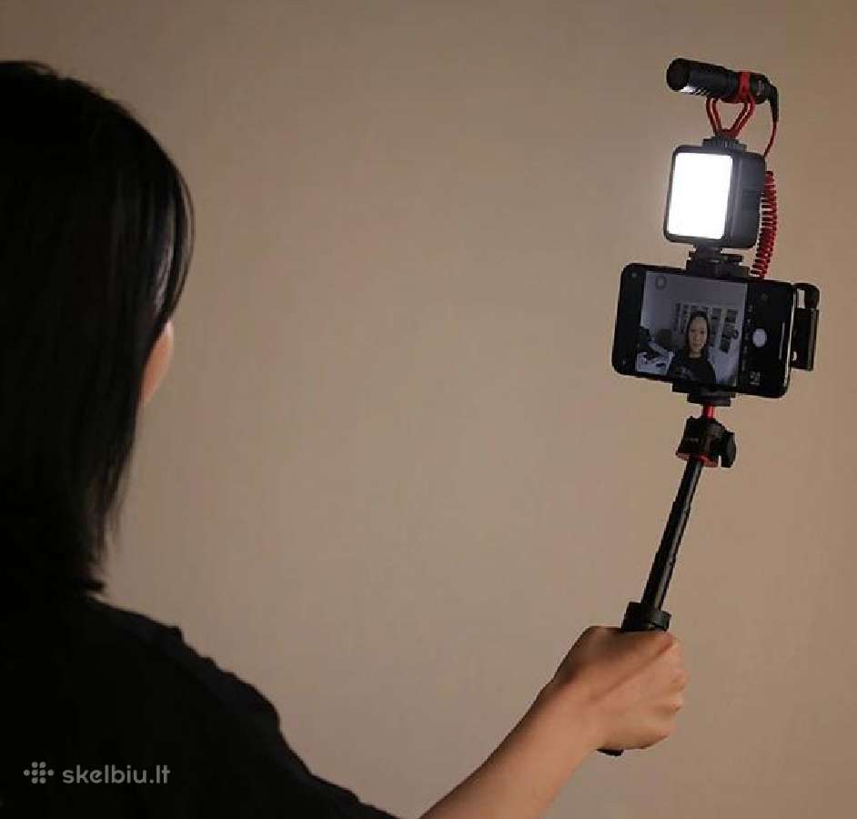 LED apšvietimas vlogams, reels ir fotografijai - nuotraukos Nr. 5