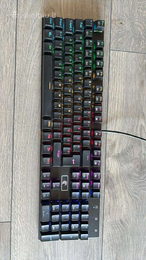 Pilna Rgb Blue Switches Klaviatura