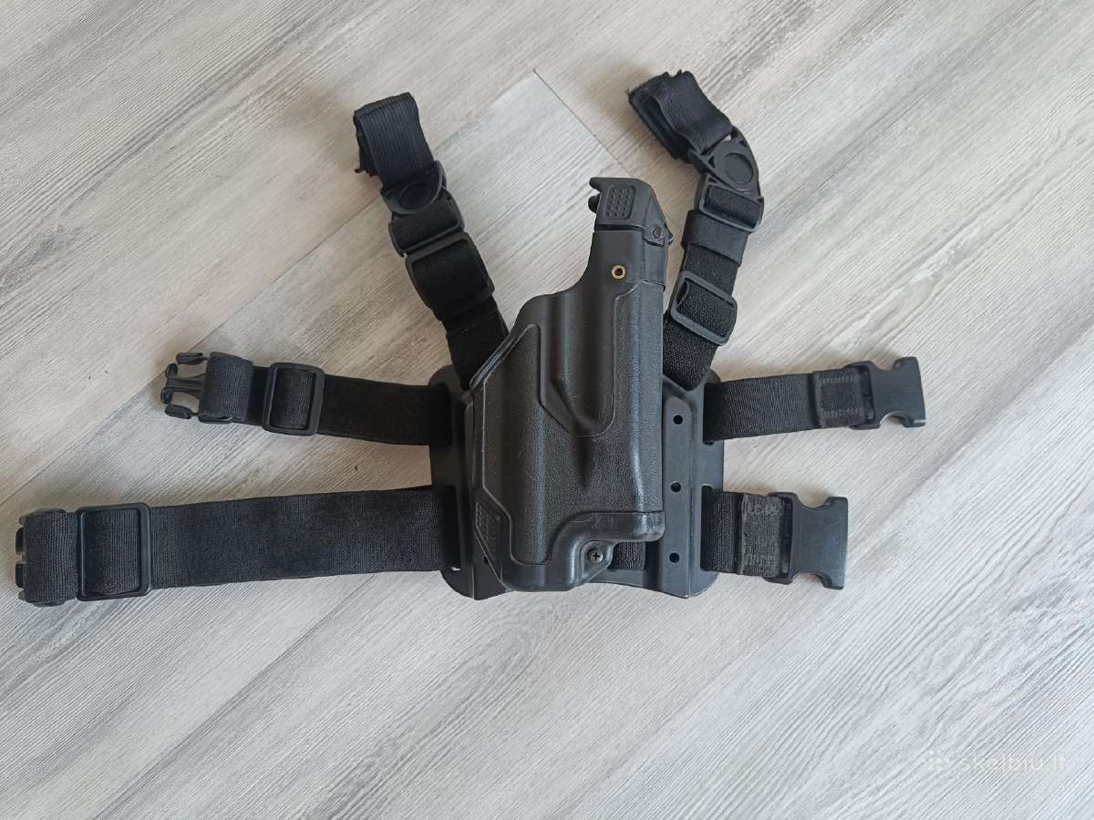 Blackhawk pistoleto dėklas ant kojos